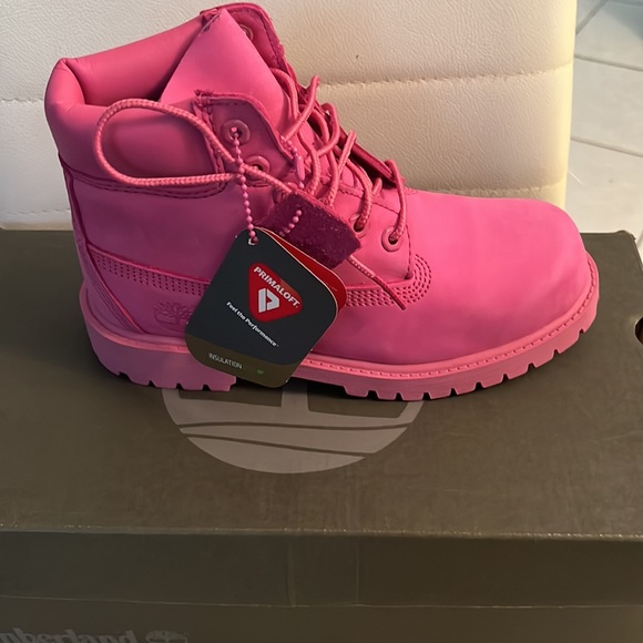 Pink Timberlands - Picture 4 of 6
